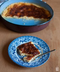 Mlechnik - a dessert made from milk, eggs and sugar | Sitno seckano